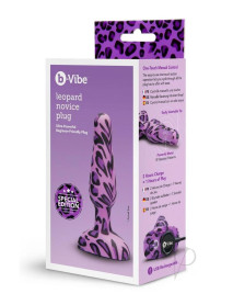 B Vibe Novice Plug Leopard