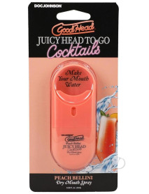 Juicy Head To Go Cocktail Peach Bellini