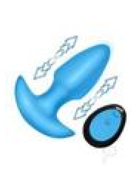 Bang Thrusting Vibe Butt Plug Blu