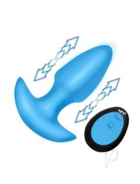 Bang Thrusting Vibe Butt Plug Blu