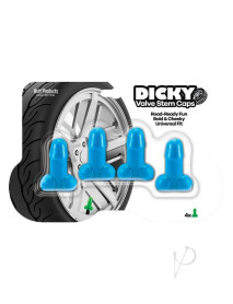 Dicky Valve Stem Caps Pink