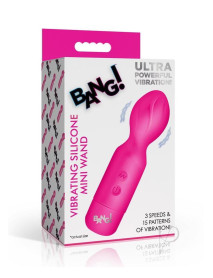 Bang 18x Vibrating Mini Wand Pink