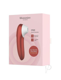 Womanizer Pleasure Pro Bordeaux Red