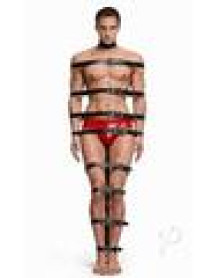 Ms Backbone Full Body Harness Blk