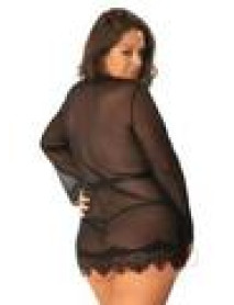 Provence Robe Plus 3x/4x Black