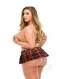 Tp Sexy Schoolgirl Skirt Red Xl