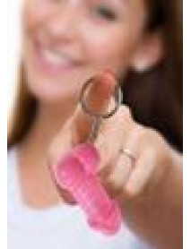 Super Fun Penis Slinky Keychain