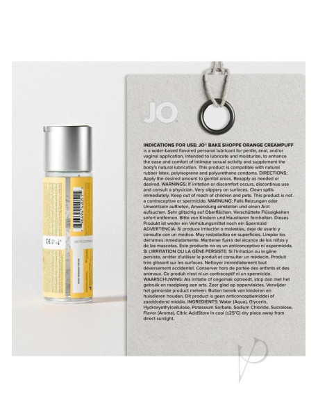 Jo Bake Shoppe Lube 2oz Orange Creampuff Jo Bake Shoppe Lube 2oz Orange Creampuff