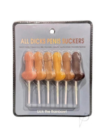 All Dicks Penis Suckers 6pk