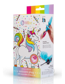 B Vibe Unicorn Plug Tail Rnbw