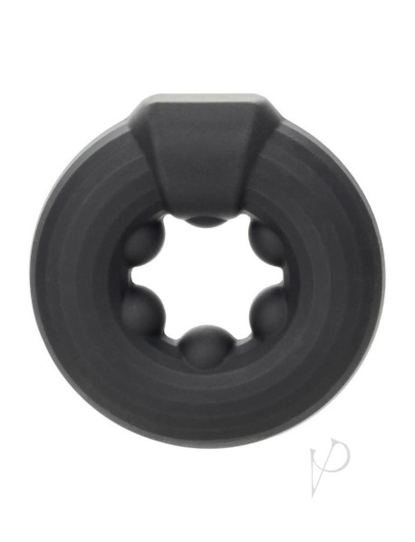 Alpha Liquid Beaded Optimum Ring Blk Alpha Liquid Beaded Optimum Ring Blk