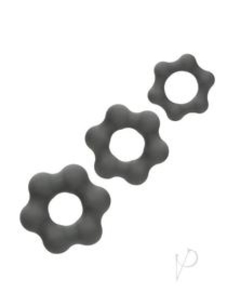 Alpha Liquid Endurance Ring 3pc Gry Alpha Liquid Endurance Ring 3pc Gry