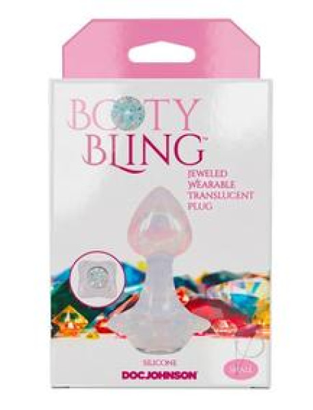 Booty Bling Jeweled Small Clr Booty Bling Jeweled Small Clr