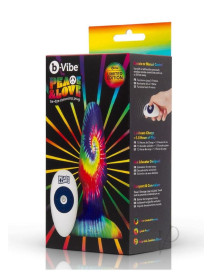 B Vibe Peace Love Rimming Plug Tie Die