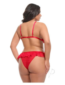 Valentine Set 2pc 1x/2x Red