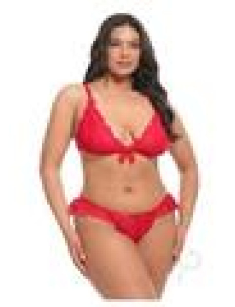 Valentine Set 2pc 1x/2x Red
