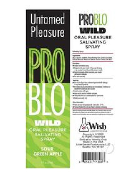 Problo Wild Salivate Spray Green App 1oz Problo Wild Salivate Spray Green App 1oz