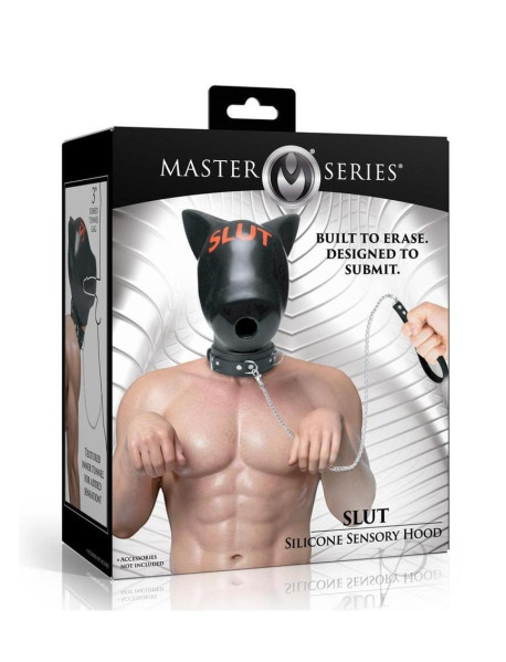 Ms Slut Sensory Hood Blk/red