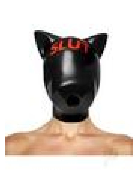 Ms Slut Sensory Hood Blk/red