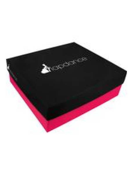 6 BLACK PLATFORM SANDAL W/ STRAP SZ 9