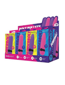 BODYWAND BOLT BULLET 8PC DISPLAY