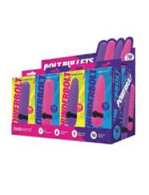 BODYWAND BOLT BULLET 8PC DISPLAY