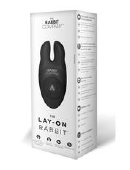 The Lay-On Rabbit - Black