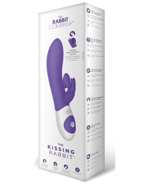 The Kissing Rabbit - Purple The Kissing Rabbit - Purple
