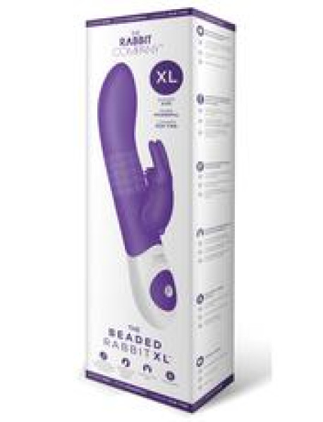The Beaded Rabbit XL - Purple