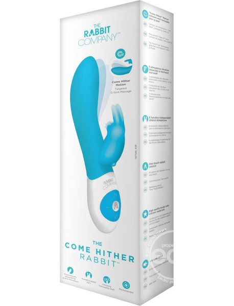 The Come Hither Rabbit - Blue