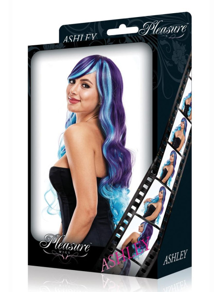 ASHLEY WIG - PURPLE/BLUE
