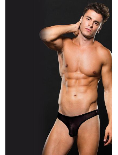 ENVY MESH THONG - BLACK M/L
