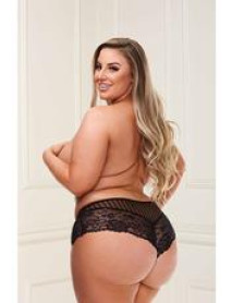 BACI LACE BOYSHORT - BLK - 1X2X