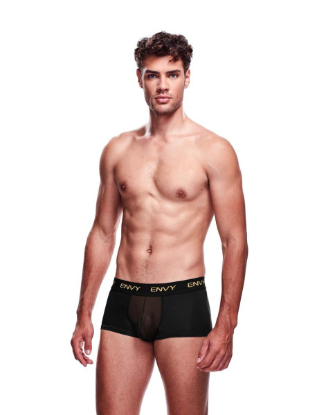 ENVY MESH SHORT BOXER BLACK -SM