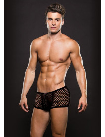ENVY MODERN FISHNET TRUNK - BLACK