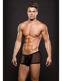 ENVY MODERN FISHNET TRUNK - BLACK