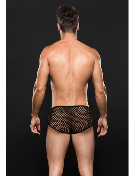 ENVY MODERN FISHNET TRUNK - BLACK ENVY MODERN FISHNET TRUNK - BLACK