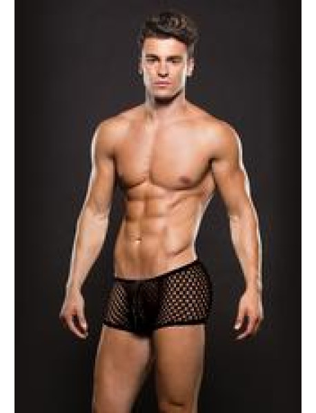 ENVY MODERN FISHNET TRUNK - BLACK ENVY MODERN FISHNET TRUNK - BLACK