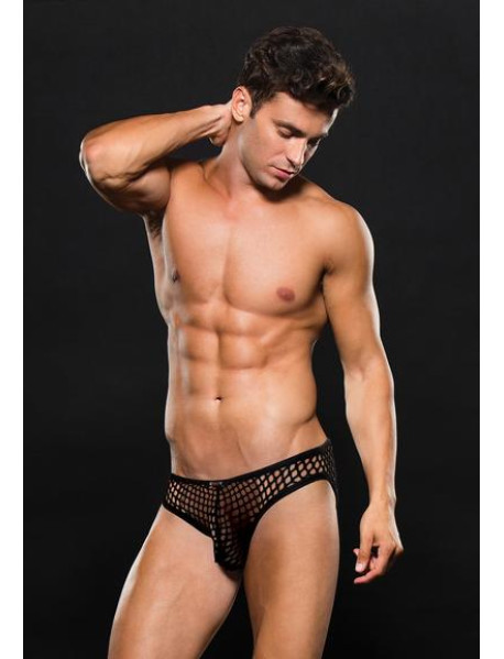 ENVY MODERN FISHNET BIKINI - BLACK ENVY MODERN FISHNET BIKINI - BLACK