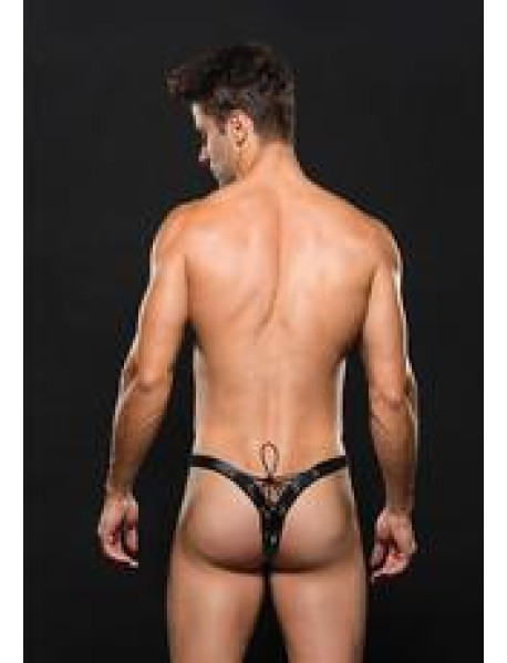 ENVY LOCKER ROOM THONG - BLACK ENVY LOCKER ROOM THONG - BLACK