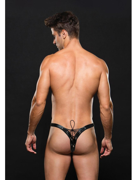 ENVY LOCKER ROOM THONG - BLACK ENVY LOCKER ROOM THONG - BLACK