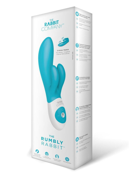 The Rumbly Rabbit - Blue The Rumbly Rabbit - Blue