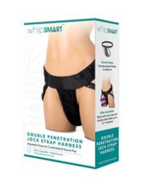 DOUBLE PENETRATION JOCK STRAP HARNESS DOUBLE PENETRATION JOCK STRAP HARNESS
