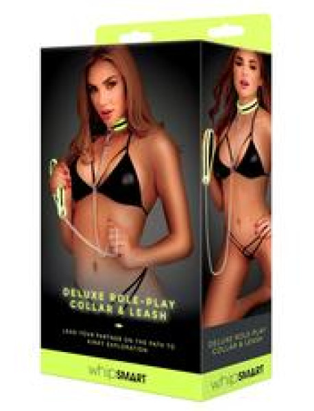Glow in the Dark Deluxe Role-Play Collar and Leash Glow in the Dark Deluxe Role-Play Collar and Leash
