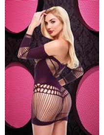BLING BLING HALTER DRESS - PUR