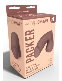4 Inch Soft and Discreet Packer | Brown