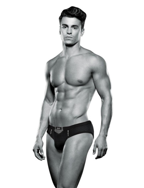 ENVY BAD BOY BRIEF - BLK - LXL