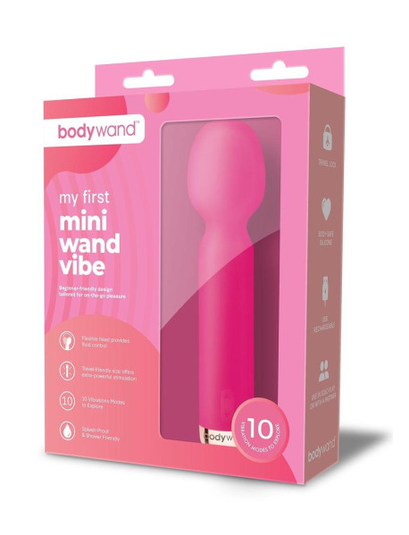 BODYWAND MY FIRST MINI WAND VIBE - ROSE
