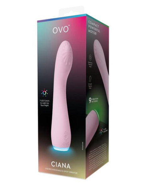OVO CIANA G-SPOT VIBRATOR OVO CIANA G-SPOT VIBRATOR
