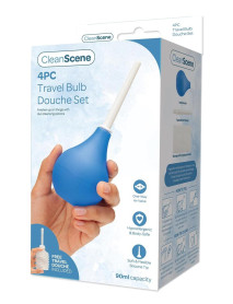 4 Piece Travel Bulb Douche Set